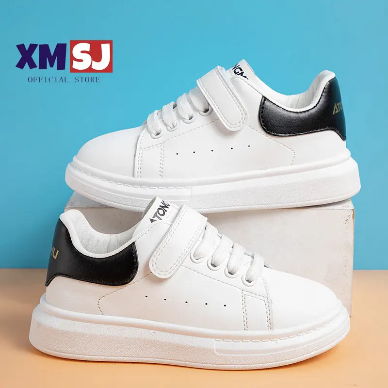 

Детская спортивная обувь 2023, мягкие и легкие удобные студенческие туфли, нескользящая белая повседневная детская обувь на плоской подошве