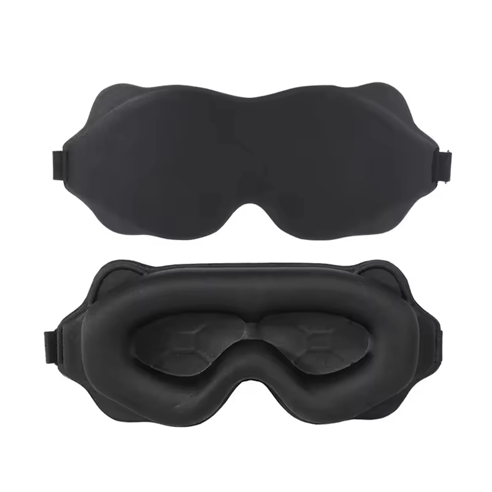 3D Contoured Memory Foam Sleep Mask - Ultra-Comfort & Light Blocking for Relaxation and Travel