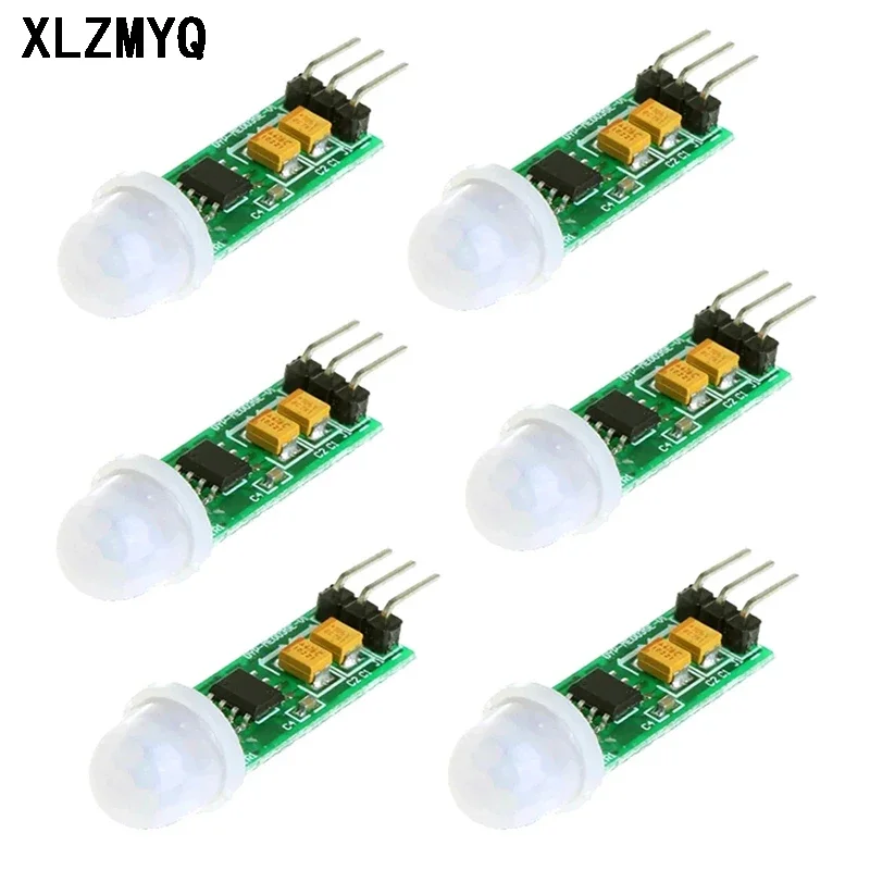 

5pcs HC-SR505 Mini Infrared PIR Motion Sensor Precise Infrared Detector Module For Arduino Body Sensor Switch Module Sensing