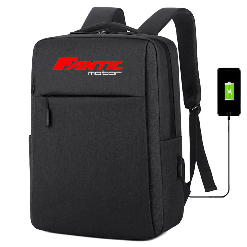 FOR Fantic Motor Motorcycle 2023 New Waterproof backpack with USB charging bag Men's business travel backpack for honda africa twin crf 1000 l crf1000 2023 new waterproof backpack with usb charging bag men s business travel backpack