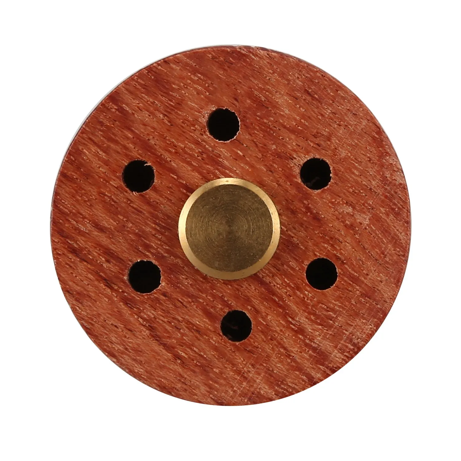 Luxury Wooden Stainless Steel Aromatherapy Car Air Freshener Diffuser