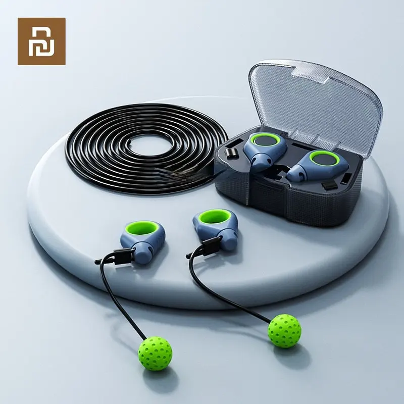 

Скакалка Youpin для скакалки с рукояткой, аксессуар для хранения, противоскользящая ручка, подходит для тренировок в тренажерном зале и фитнеса