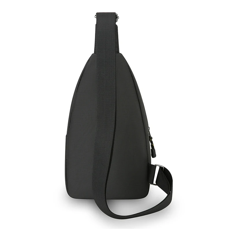 Men's crossbody bag, chest bag, shoulder bag, suitable for business commuting, vacation travel, hiking and cycling, outdoor spor