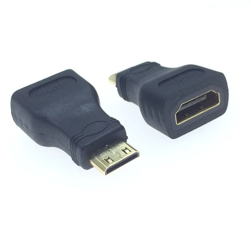 

A Female TO HDMI-compatible Mini Micro B Male Gold Plated Adapter for HDTV Camera F/M 1080P Cable Extension Connector Converter