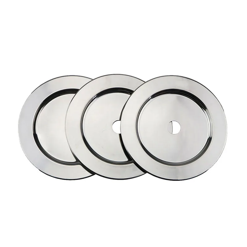 1PC Hookah Ashtray Shisha Coal Tray Chicha Plate Nargile Smoking Accessories Stainless Steel