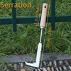 Heavy-Duty Carbon Steel Hand Shovel With Ergonomic Grip - Manual Weeding Tool For Road Cracks & Gardens 6