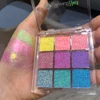 Sheeneffect Chameleon Chrome Eyeshadow Palette 9 Colors High End makeup Cosmetics 2