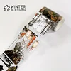 Laser Golden Foil PET Washi Tape Ancient Transparent Roll Stickers Decorative Adhesive Tape For Scrapbooking Journal Stationery 4