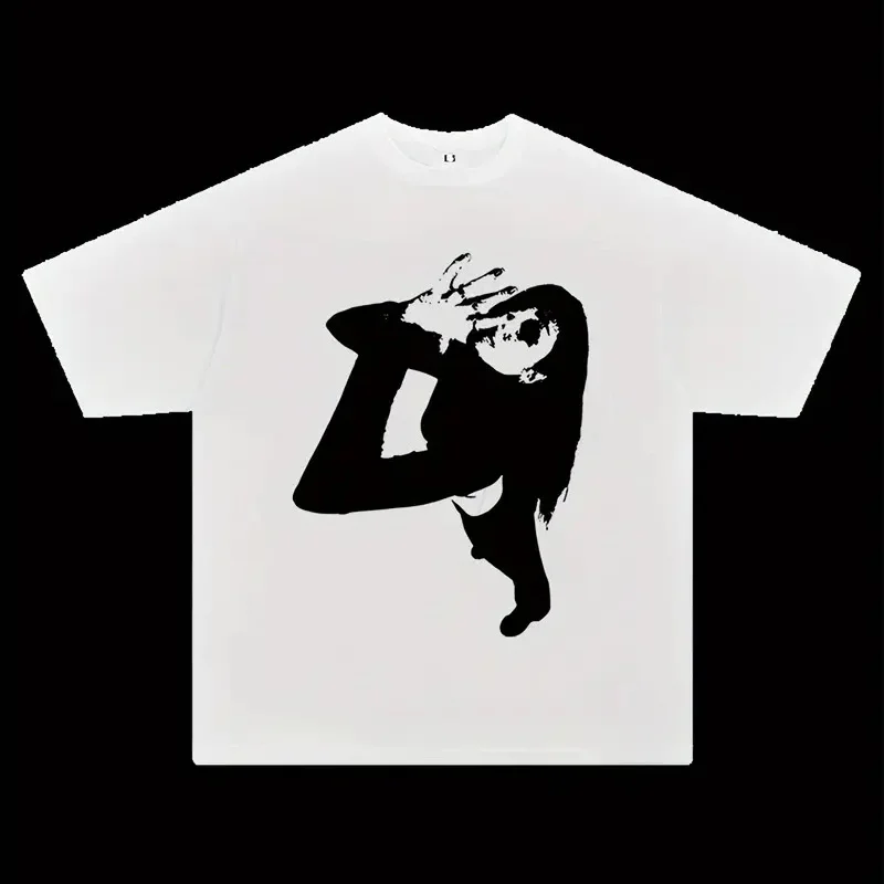 

couple T-Shirts Oversized 100%Cotton Vintage Graphic Y2k Tops Streetwear Short Sleeve Tees Harajuku Aesthetic Korean Clothing