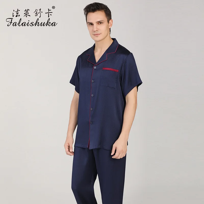 Рисунок 3 - Пижамный комплект мужской из натурального шелка