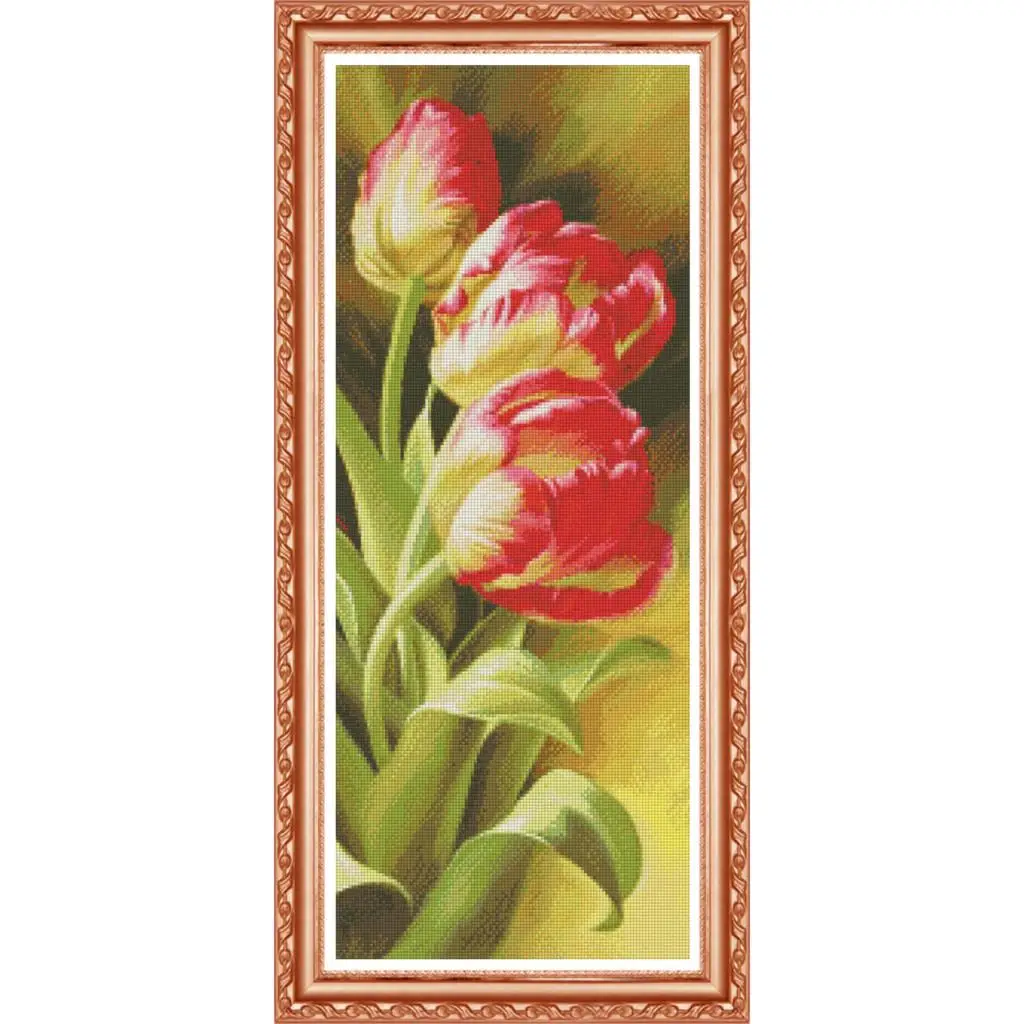 Diamond Painting Diamond embroidery 5d diy full square flowers-diamond mosaic daimond painting drill