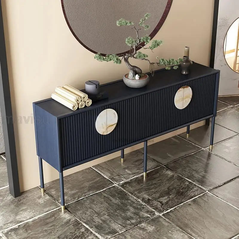 Dining Cabinet For Kitchen Buffet Furniture New Chinese Style Modern Light Luxury High-end Villa Entry Hall Decoration Cabinet
