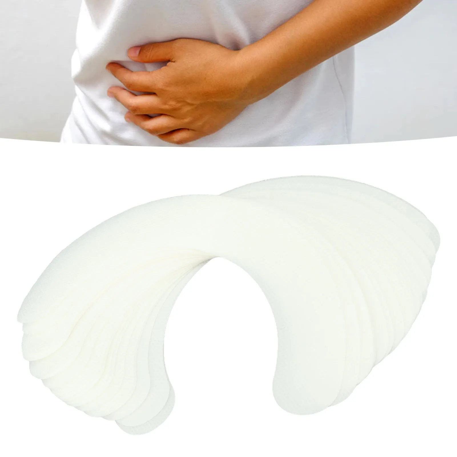 20pcs Ostomy Barrier Tape Skin Adhesive Barrier Strips Hydrocolloid Waterproof Seal Extenders for Colostomy Stoma Bag Supplies