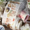 50mm * 2m vintage landscape Washi tape DIY decorative stickers note scrapbook Diary Album Junk Journal supplies 5