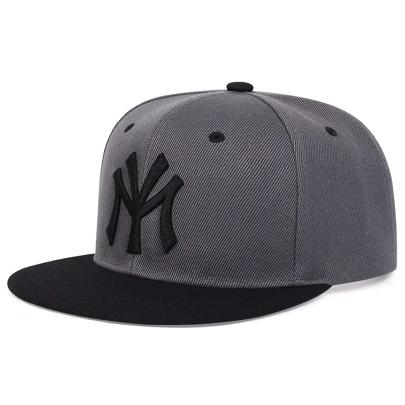 Unisex Letter Embroidery Hip-hop Hats Outdoor Adjustable Casual Baseball Caps Sunscreen Hat Sports & Entertainment