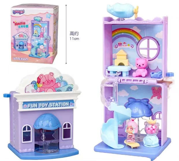 1set Surprise City Children'S Treasure Box Toy For Girls - Doll House Blind  Box - Little Princess Birthday Gift A And B Two Random Colors