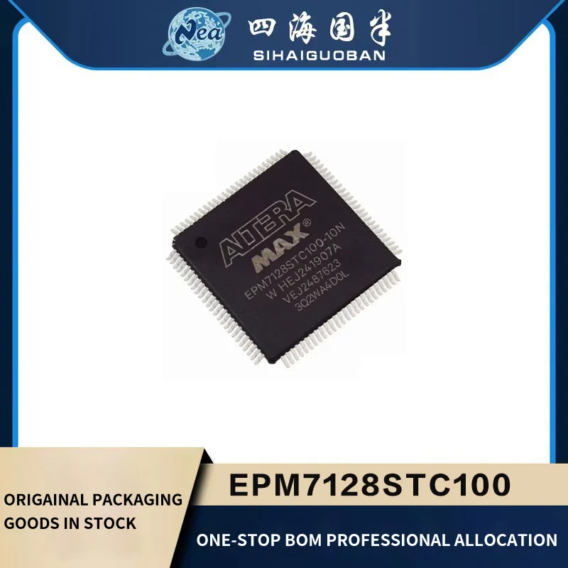 

1PCS Original Chip EPM7160STI100-10N TQFP100 EPM7160STC100-10N EPM7160SLC84-10N Programmable Logic Device