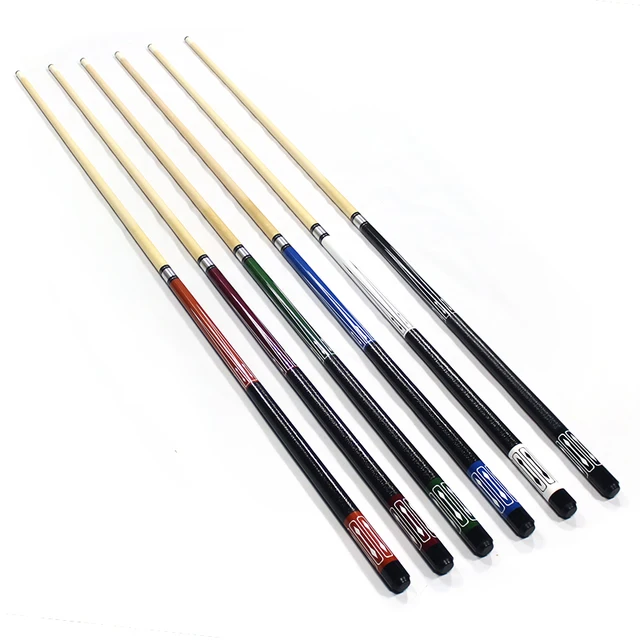 1/2-PC Nine Ball Billiard Pool Sport Que Cue Sticks 57inch 1