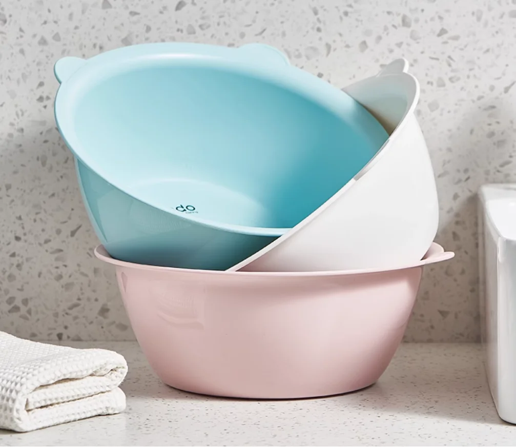 子供用のプラスチック製洗面台,かわいい愛,寮の洗面台,家庭用バスタブ