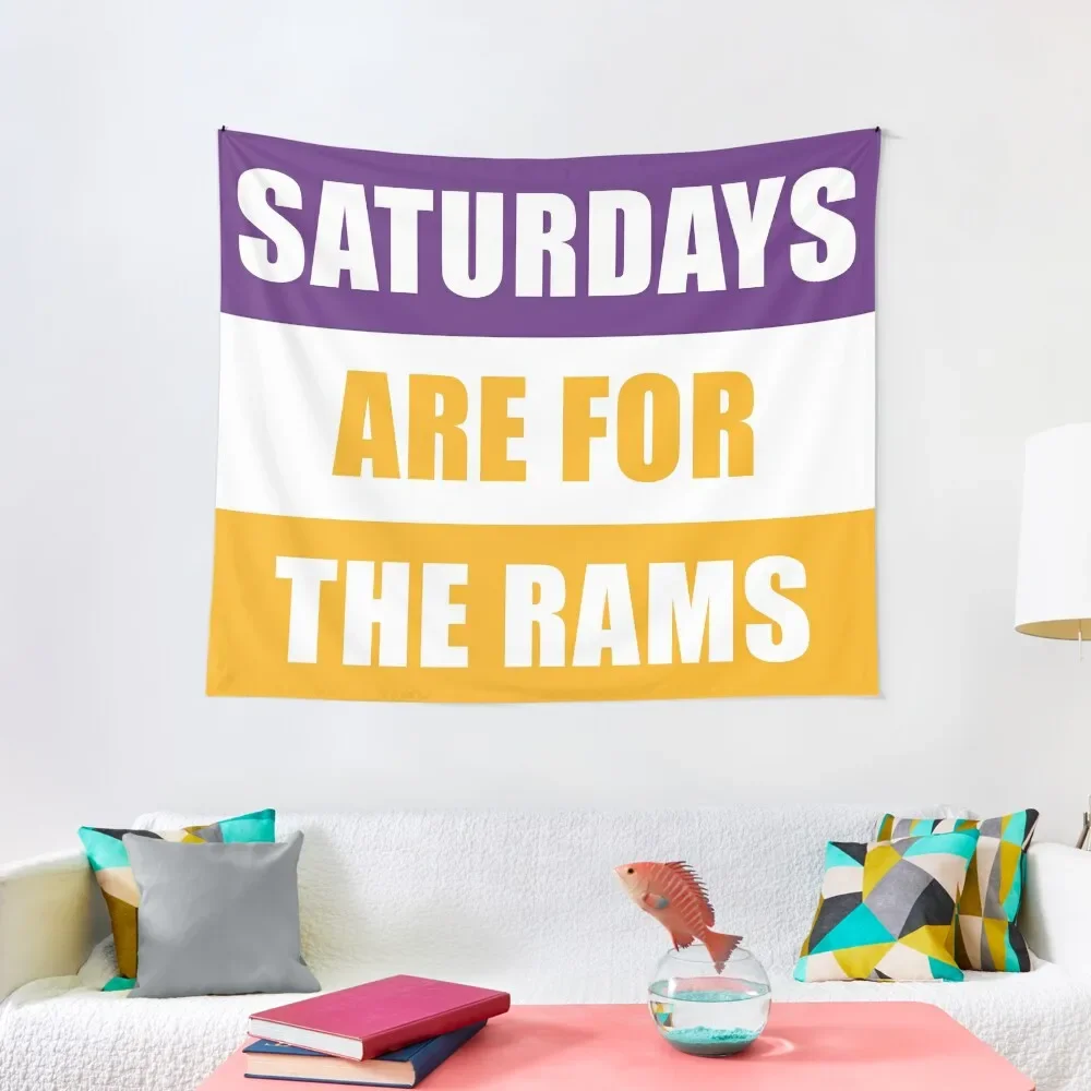 

Saturdays are for the rams - West Chester University Tapestry Room Decor Aesthetic Room Decor Tapestry