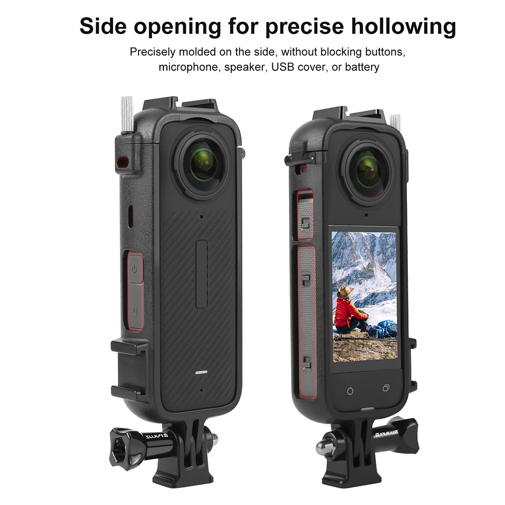 Action Camera Cover Insta360 X3 Protective Housing Frame Case Anti Fall Mount Accessories