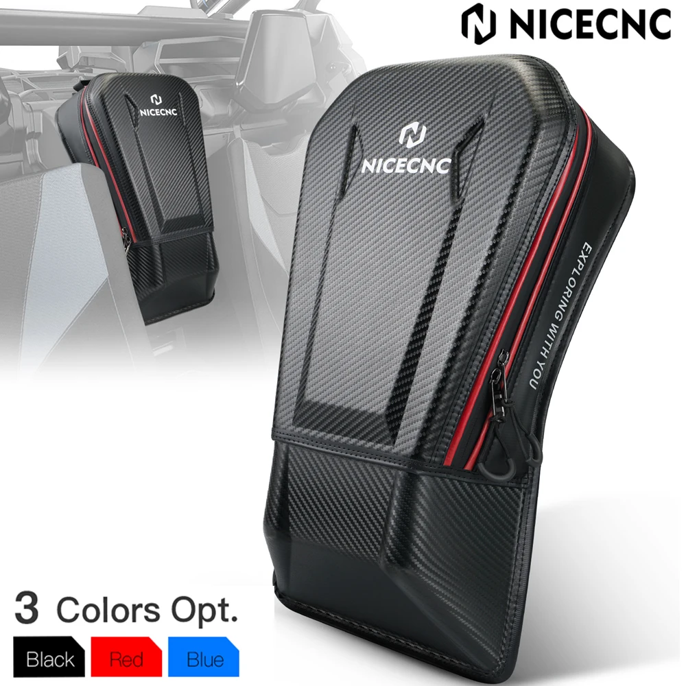 

NICECNC UTV Center Bag PVC Shoulder Storage Waterproof EVA Shell For Can Am Maverick X3 MAX RS XRS XDS Turbo R 2017-2023