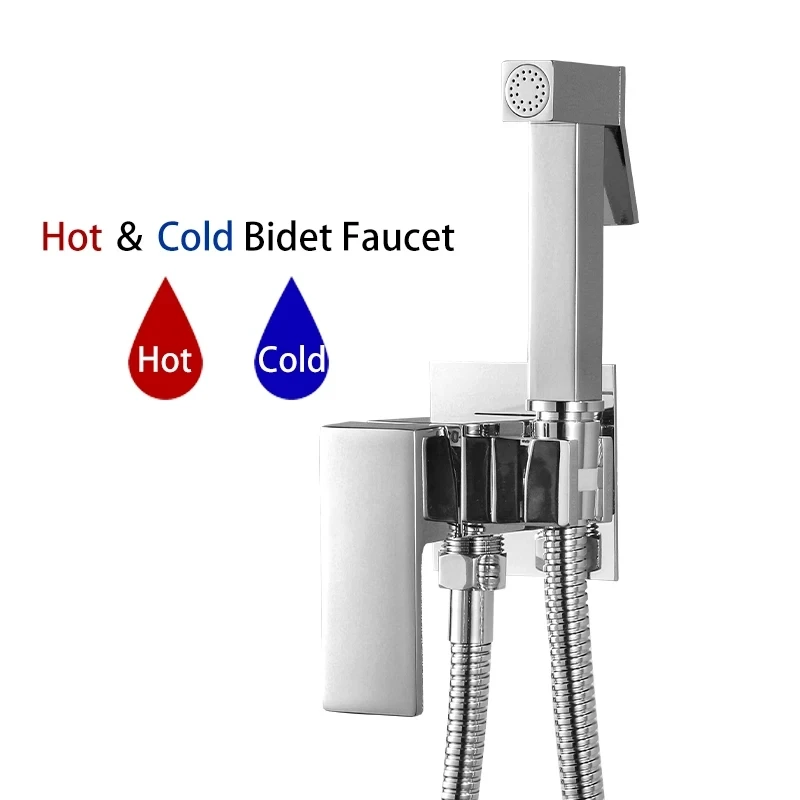 خلاط بيديه أسود ULA، رشاش بيديه محمول، صنبور حمام...