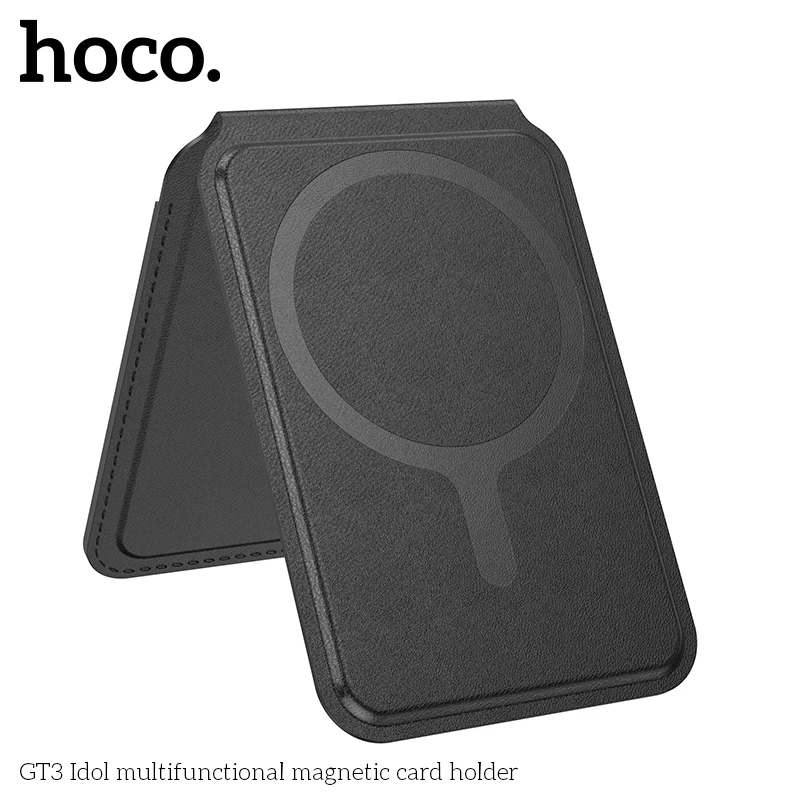 HOCO GT3 Magnetic Leather Wallet for iPhone (MagSafe)