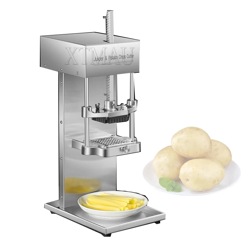 

Stainless Steel French Fry Cutter Potato Slicer Multifunction Vegetable Machine Fruit Juicer