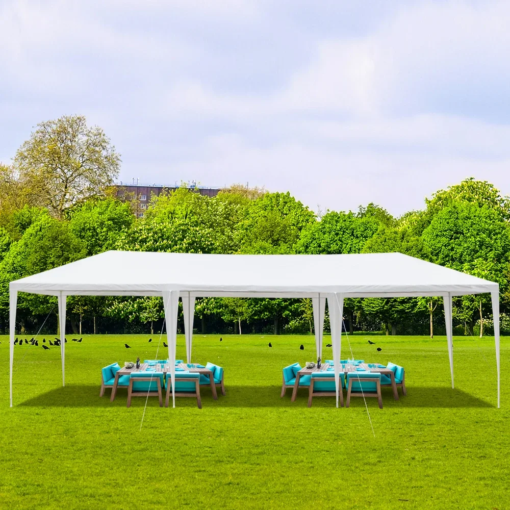 3*9m /3*6m Non-Cloth PE Cloth Plastic Sprayed Iron Pipe Outdoor Party Tent Wedding Patio Gazebo Outdoor Carport Canopy Shade 8m giant colorful inflatable spider tent with rainbow color and blue beams event canopy marquee party gazebo for advertising