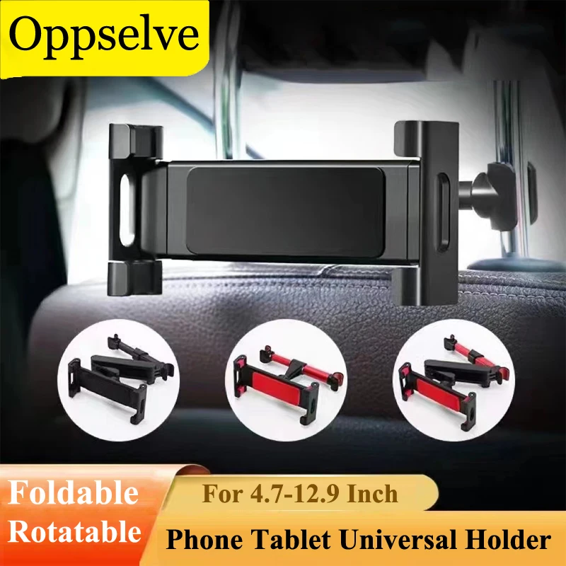 

Portable Folding Storage Car Seat Headrest Bracket For Smartphone Tablet Computer 360 Degree Rotatable Telescopic Holder Stand