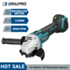 Drillpro 125MM Brushless Electric Angle Grinder 4 Speed Cutting Machine Power Tool +Lithium-Ion Battery For Makita 18V Battery 1