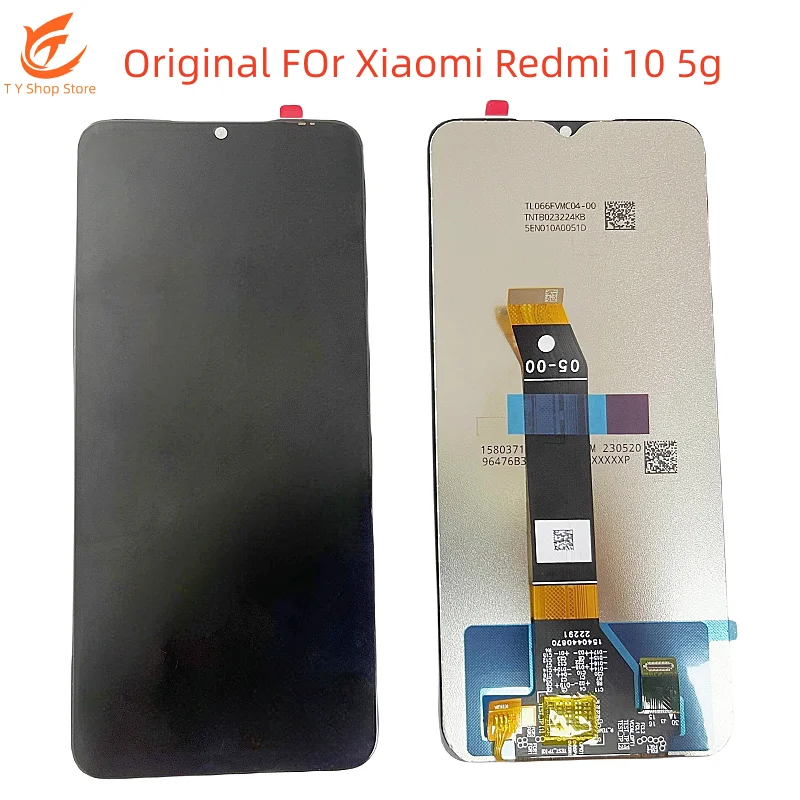 

LCD Touch Display Digitizer for Xiaomi Redmi 10 5G, Original Repair Parts, 6.58 ", 5G, 22041219G, 22041219NY