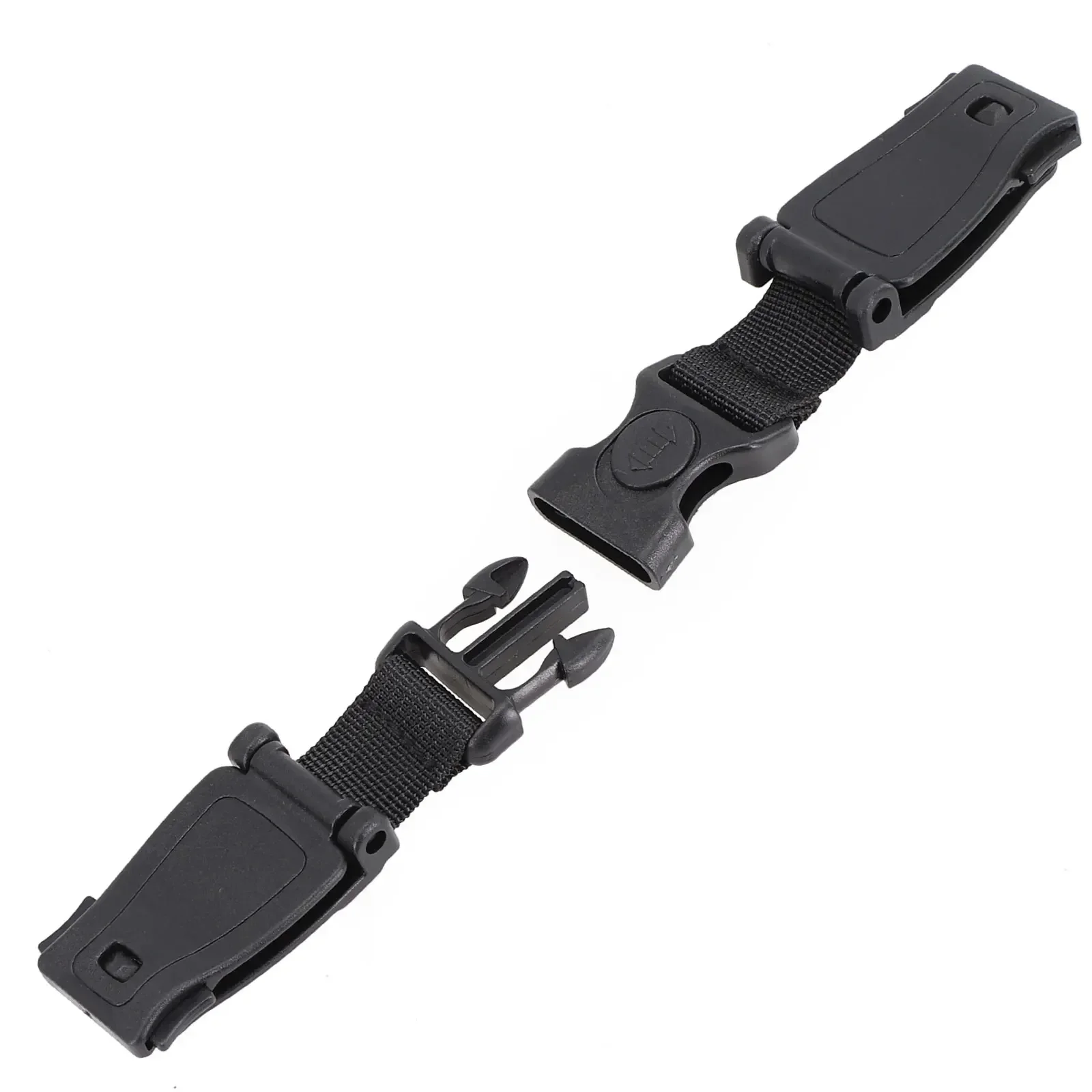 Seggiolini di sicurezza per auto cintura con cinturino durevole-Clip per pettorina per imbracatura per bambini fibbia sicura 16.5cm nero-accessori per veicoli