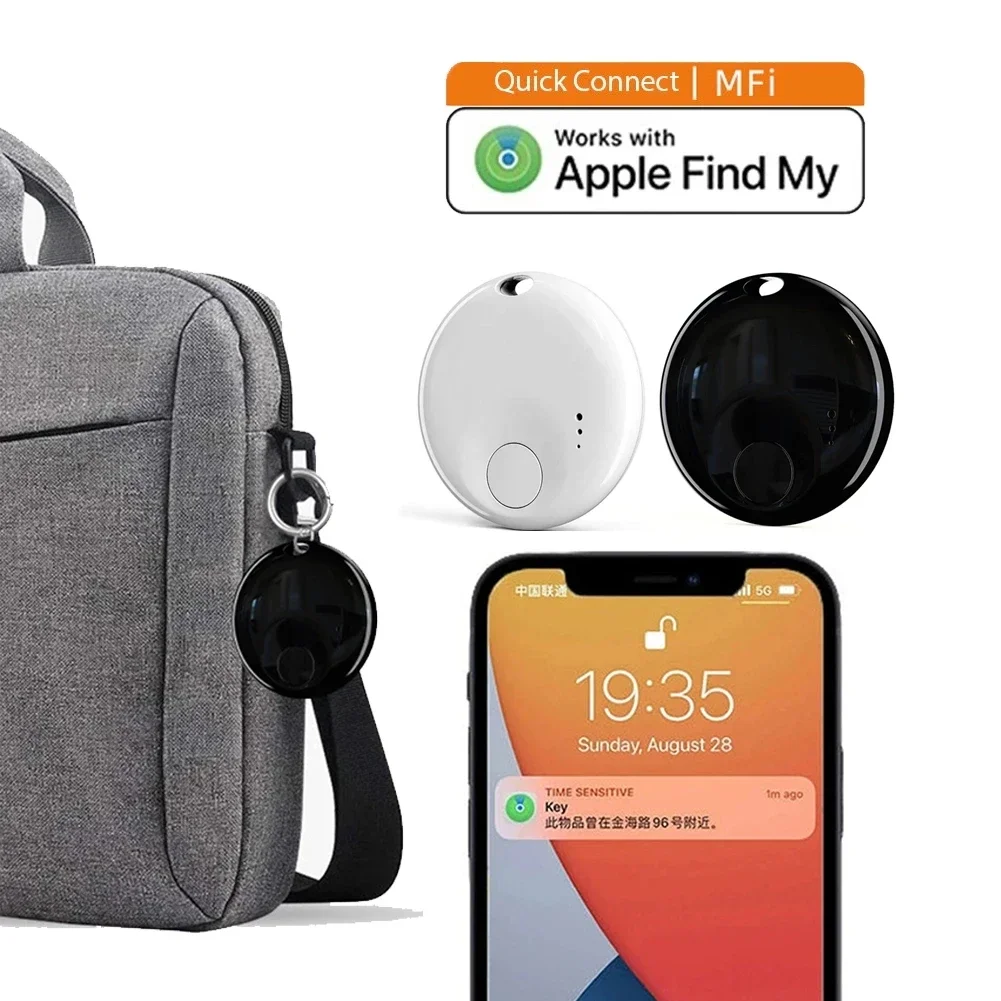 Smart Air Tag Wireless GPS Smart Tracker Work with Apple Find My APP NTag ITag Anti Lost Bluetooth Tracking GSP Key Pet Car 4