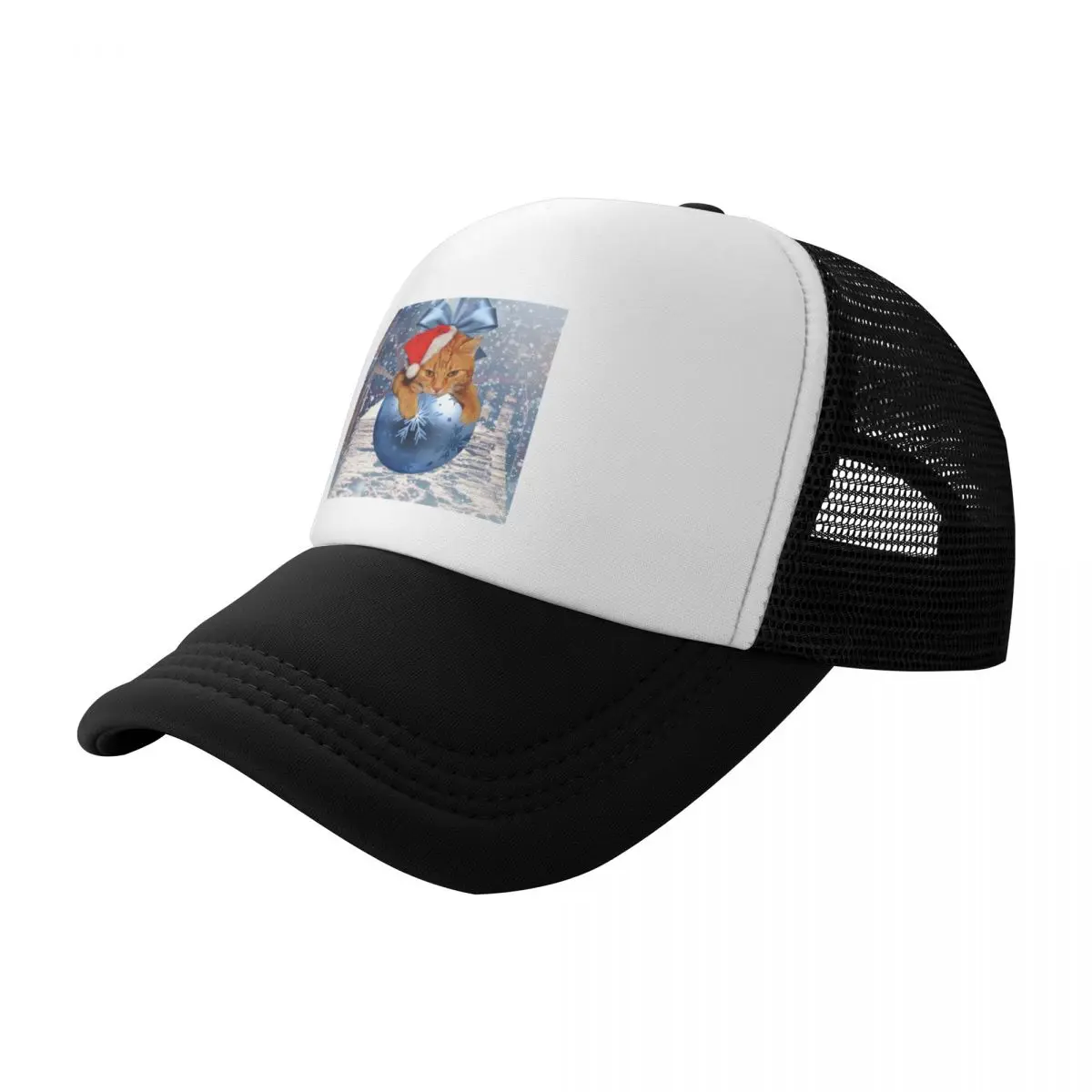 

Christmas Cat Baseball Cap Brand Man cap Golf Hat Vintage New In Hat Hats For Men Women's