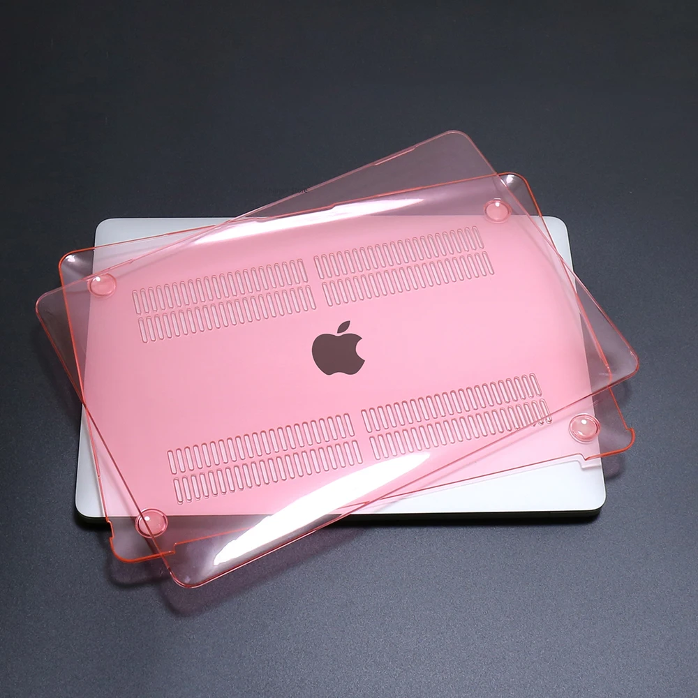 Sleek Matte Transparent Anti-Drop Laptop Case - Hard Protective Cover