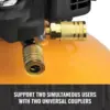 Air Compressor Kit, Oil-Free, 6 Gallon, 150 PSI (BTFP02012-WPK) 6