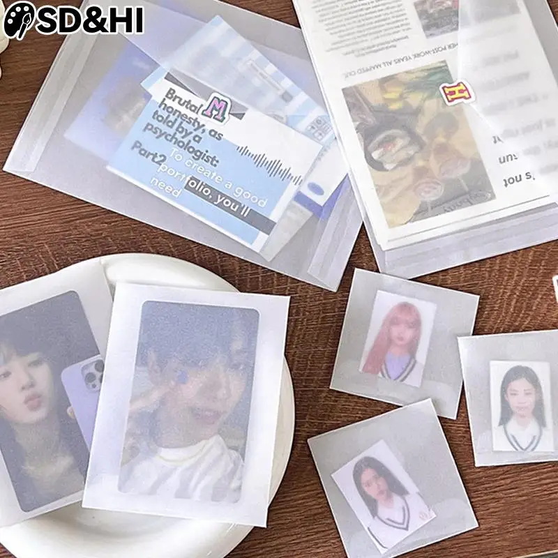 Semi-transparent Sulfuric Acid Paper Envelopes For DIY Postcard Card Storage Wedding Invitation Gift Packing Jewelry Packing