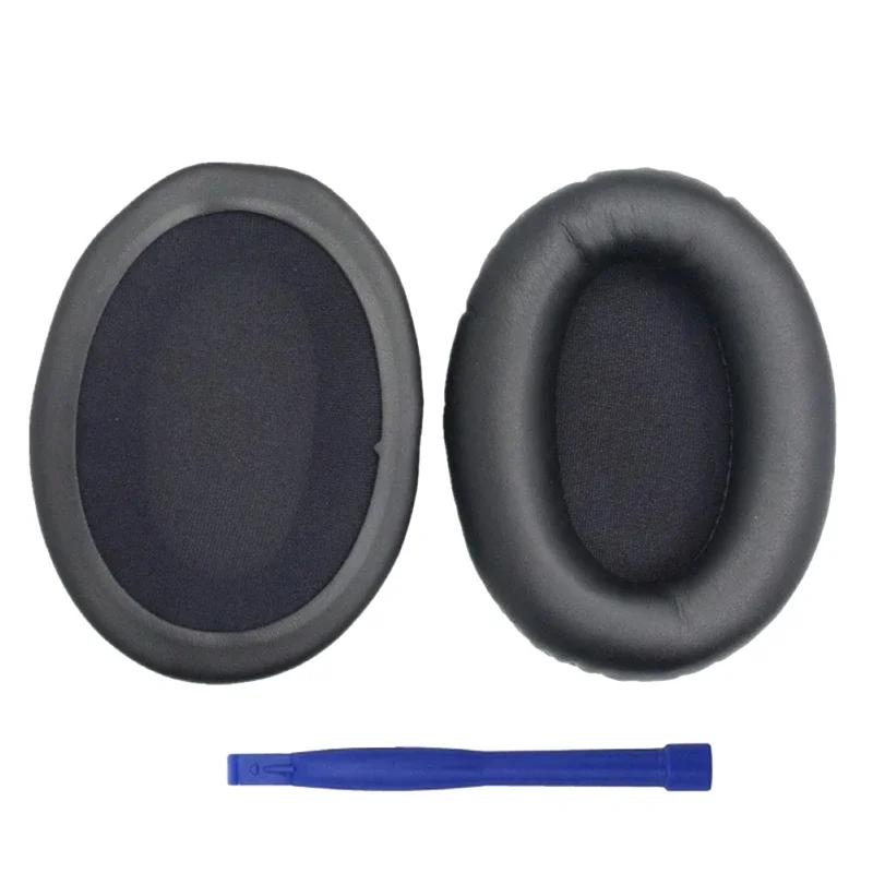 Enhanced Leather Ear Cushion Earpads for Gaming Headphones and Headband Cover
