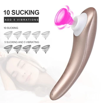 Breast Massager Clitoris Vagina Stimulator Tongue Clit Sucking Vibrator Adult Sex Toy for Women Oral Tongue Nipple Vibrator 2