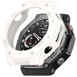 Durable TPU Protective Smartwatch Case - Soft Bumper Protector Shell for T - REX3 Pro 48mm (White)