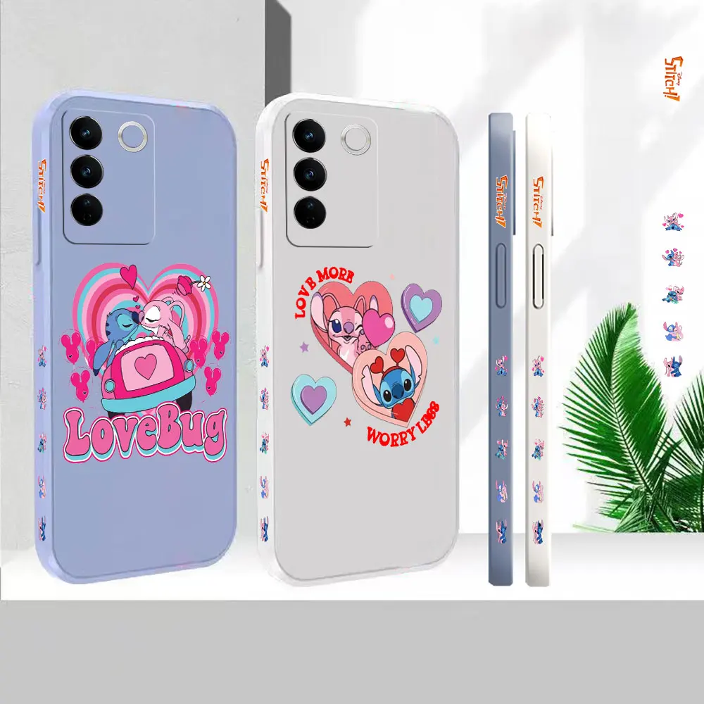 

Case For VIVO S16 S16E S15 S15E S12 S10 S10E S9 S9E S7 S6 S5 V23 V21 V20 V15 V23E S7T Pro Lilo & Stitch Angel Cover Fundas Cqoue