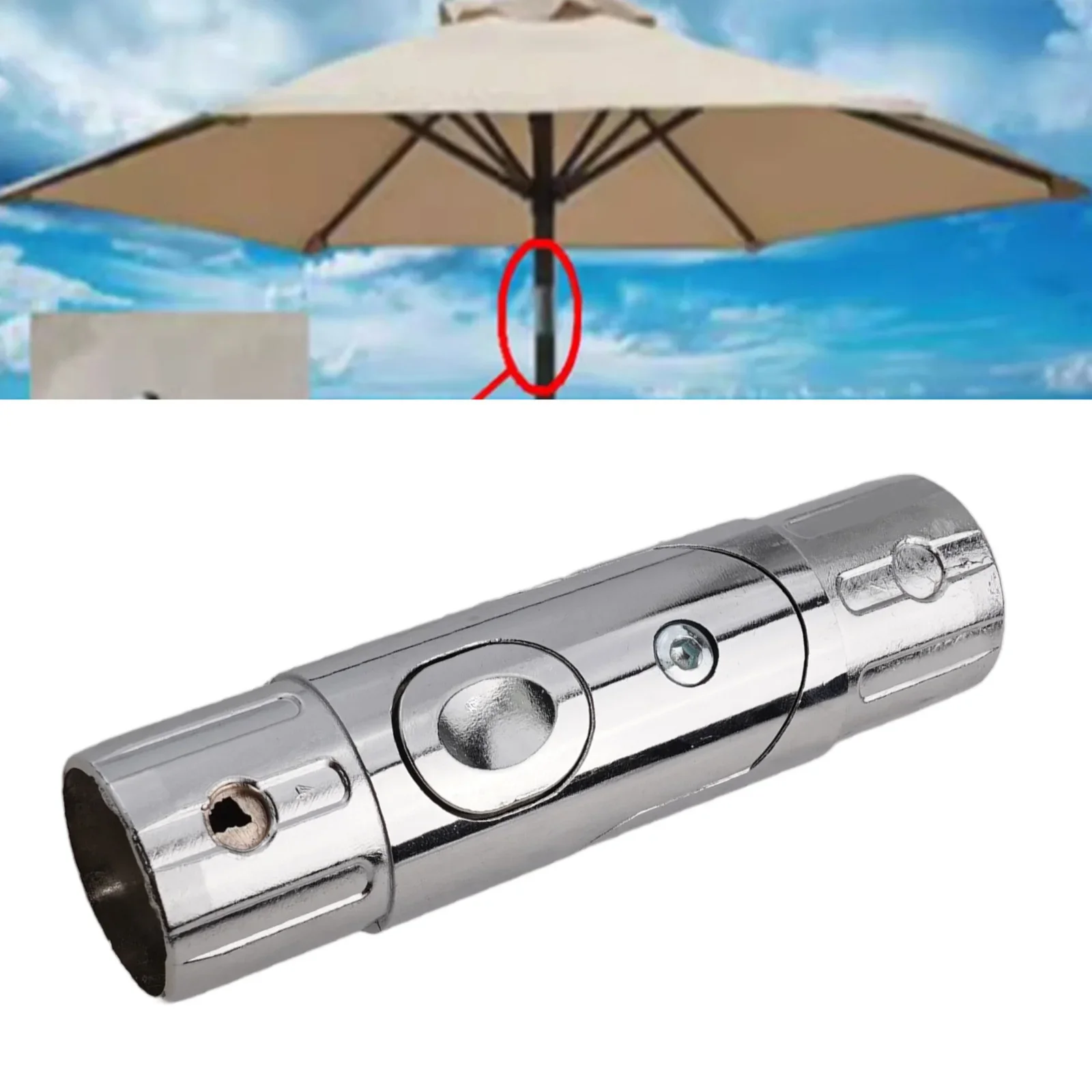 Hassle-Repair Outdoor Umbrella Shaker Garden Umbrella Replacement Multipurpose Application Practical Design Versatile Use