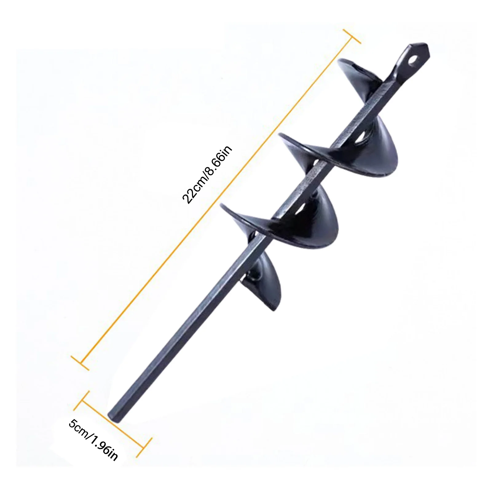 S98a240a51d424b688d5a220d8cc06407Z For Garden Planting Hole Earth Auger Hole Digger Post Hole Digger Garden Planting Machine Drill Bit Garden Auger Tool Two Size Mallzona