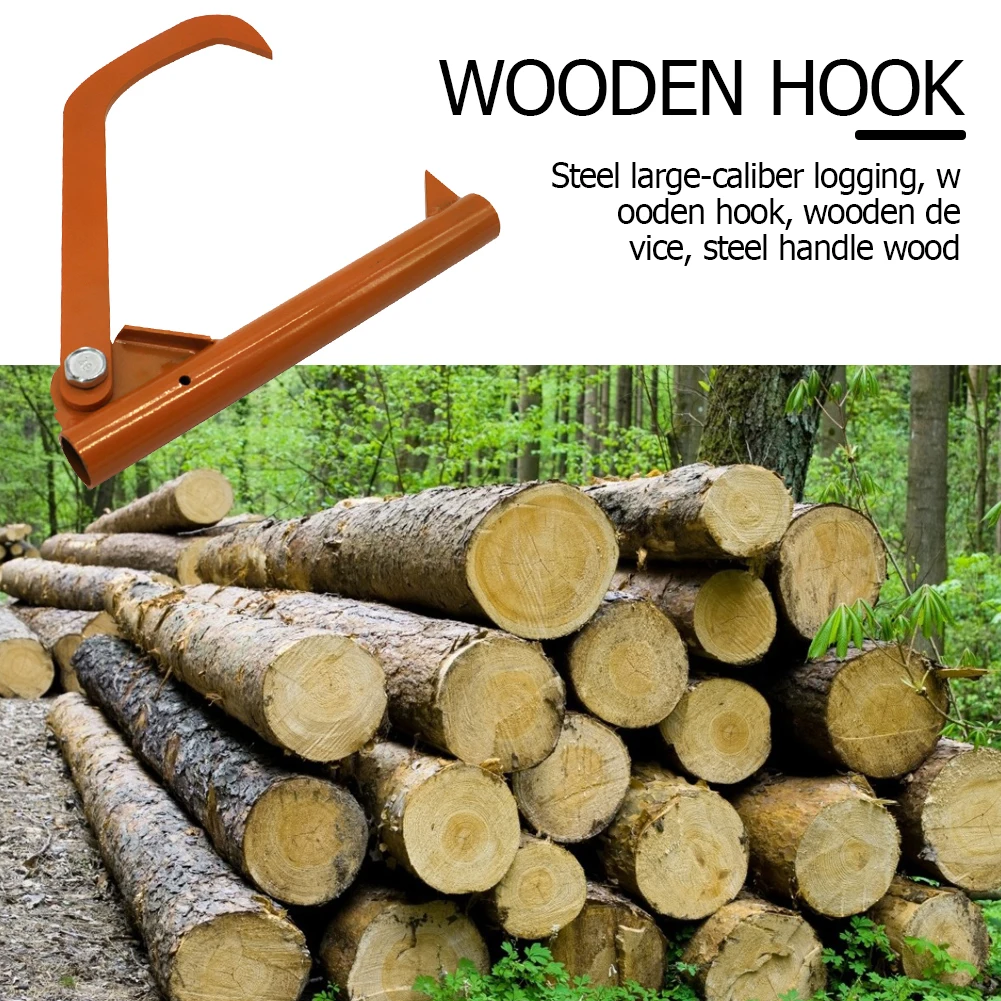 Carbon Steel Roller Felling Lever Garden Backyard Lifter Log Peavy Heavy Duty Practical Garden Log Peavy Roller Tool 4