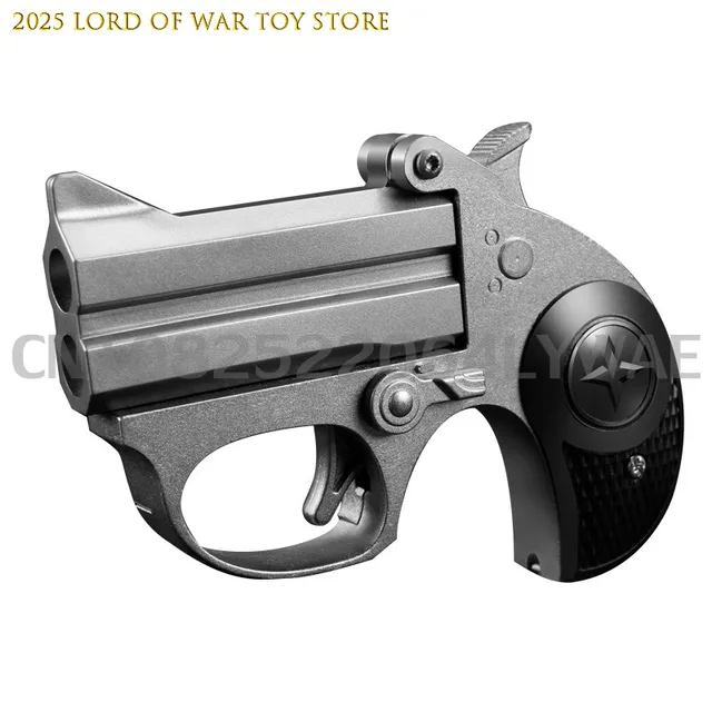 Children Portable Deringer Launcher Mini Manual Soft Bullet Shell Ejection Toy Gun Boy Small Pistol Pocket Model Christmas Gift 5