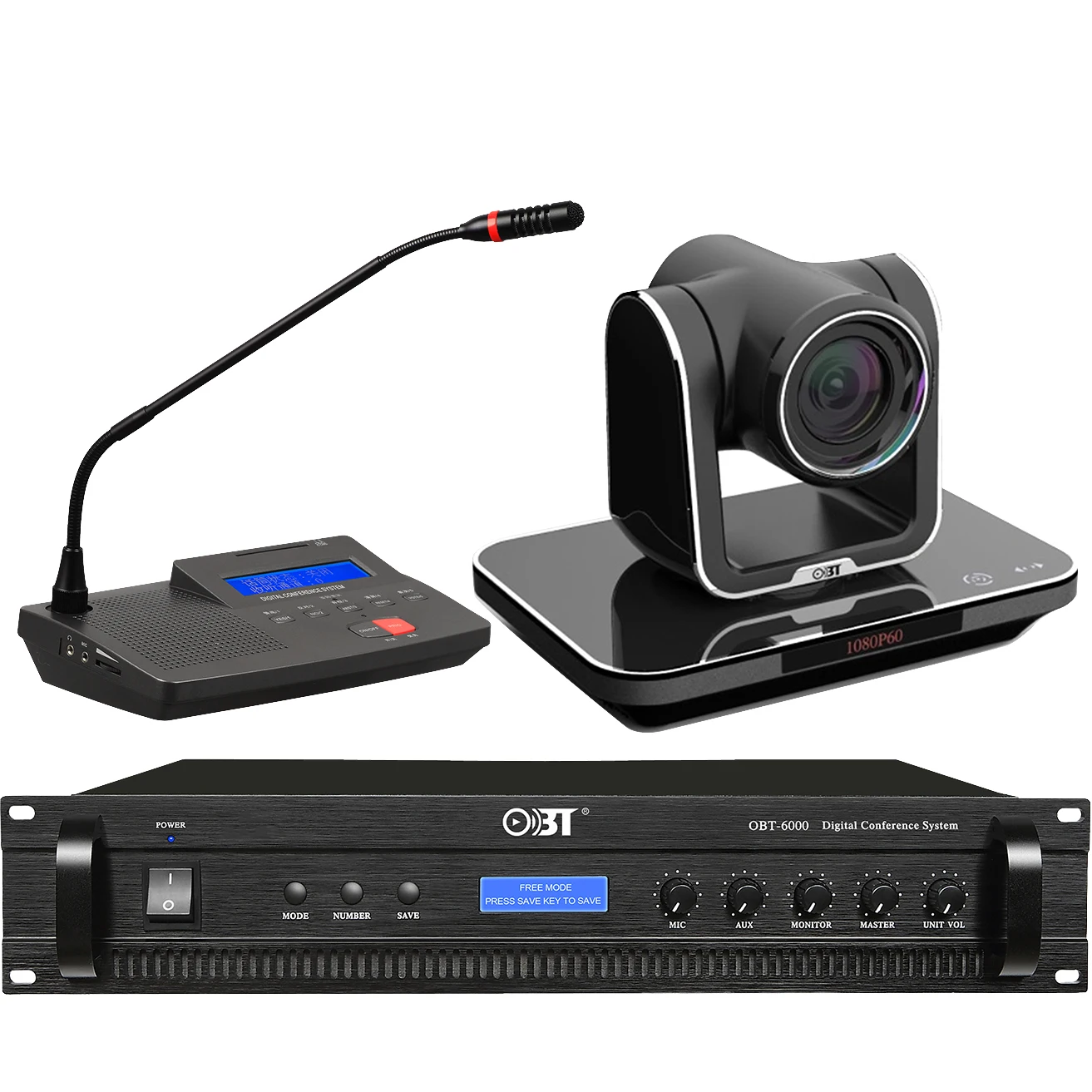 

OBT-6000ASD Office Equipment-Communicate System Meeting Master (Discussion+Vote+Video) Conference Microphone