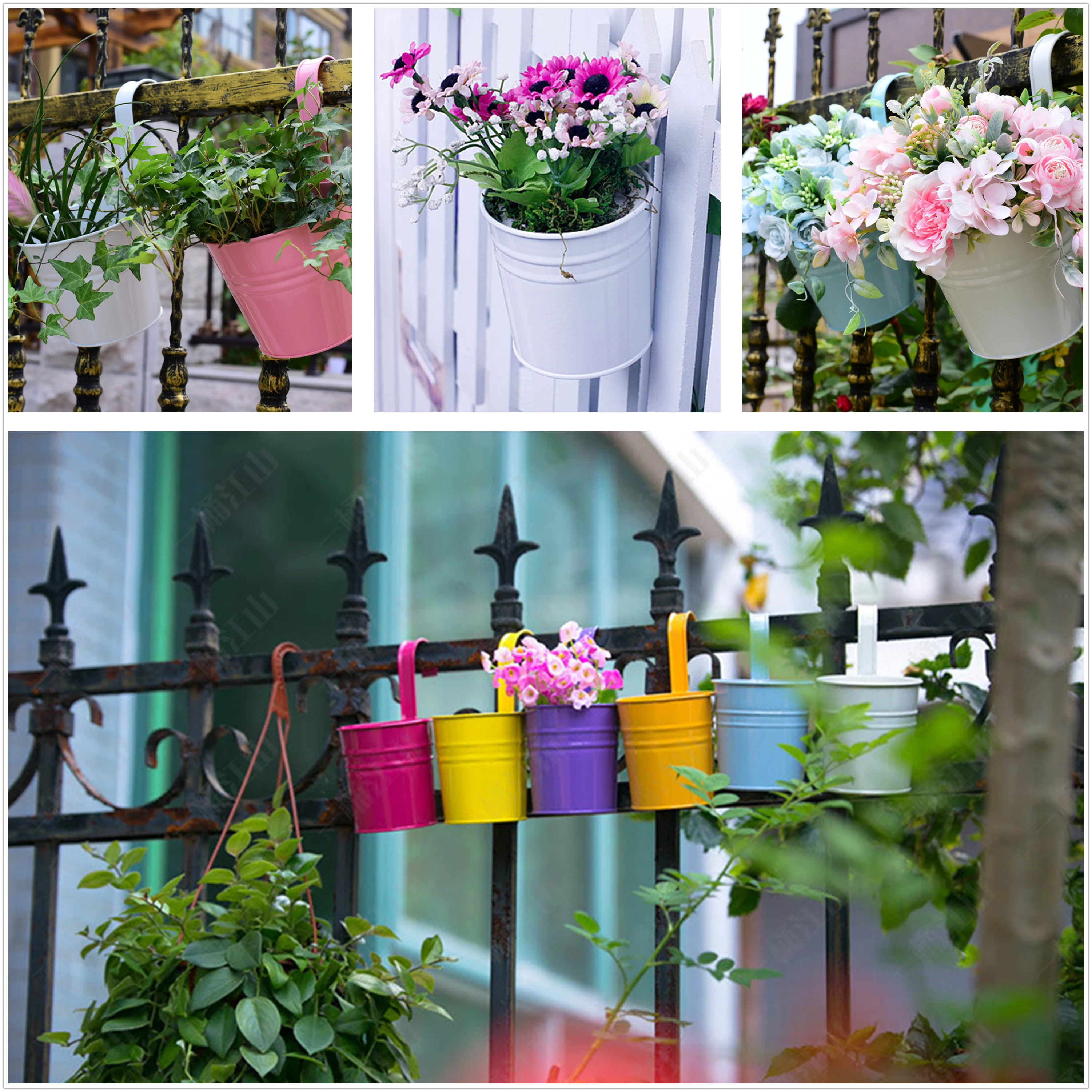 Hanging Flower Pots Balcony