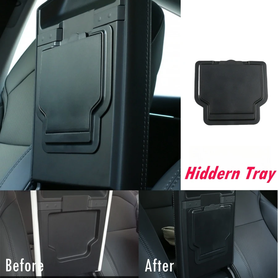 CARFIB 7pcs Center Console Organizer Tray Fit For Tesla Model 3 2025 2024 Highland Model Y 2025 - View #3